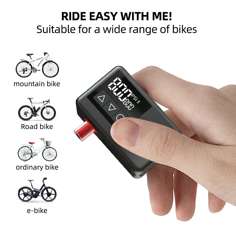 工具+メンテナンス Electric Bike Pump BL01 2024 BL01 Brushless Motor Mini Electric Bike Pump - Durable