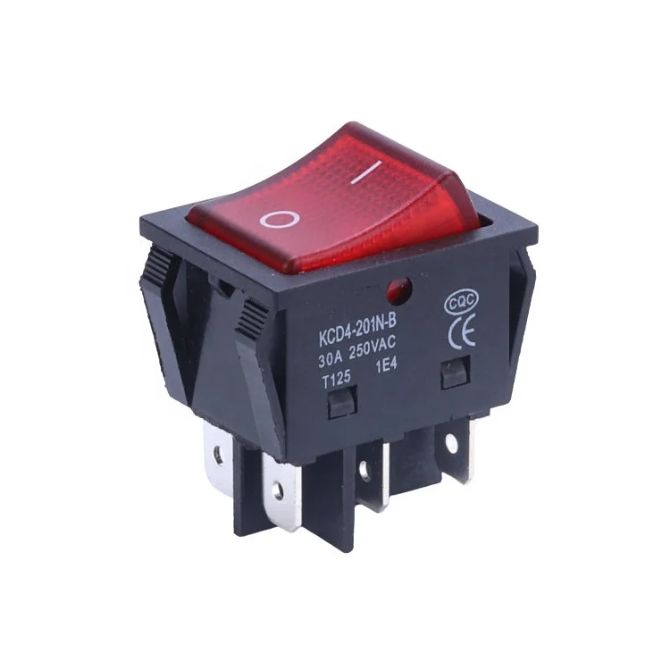 6A 250VAC interruttore a bilanciere rotondo impermeabile
