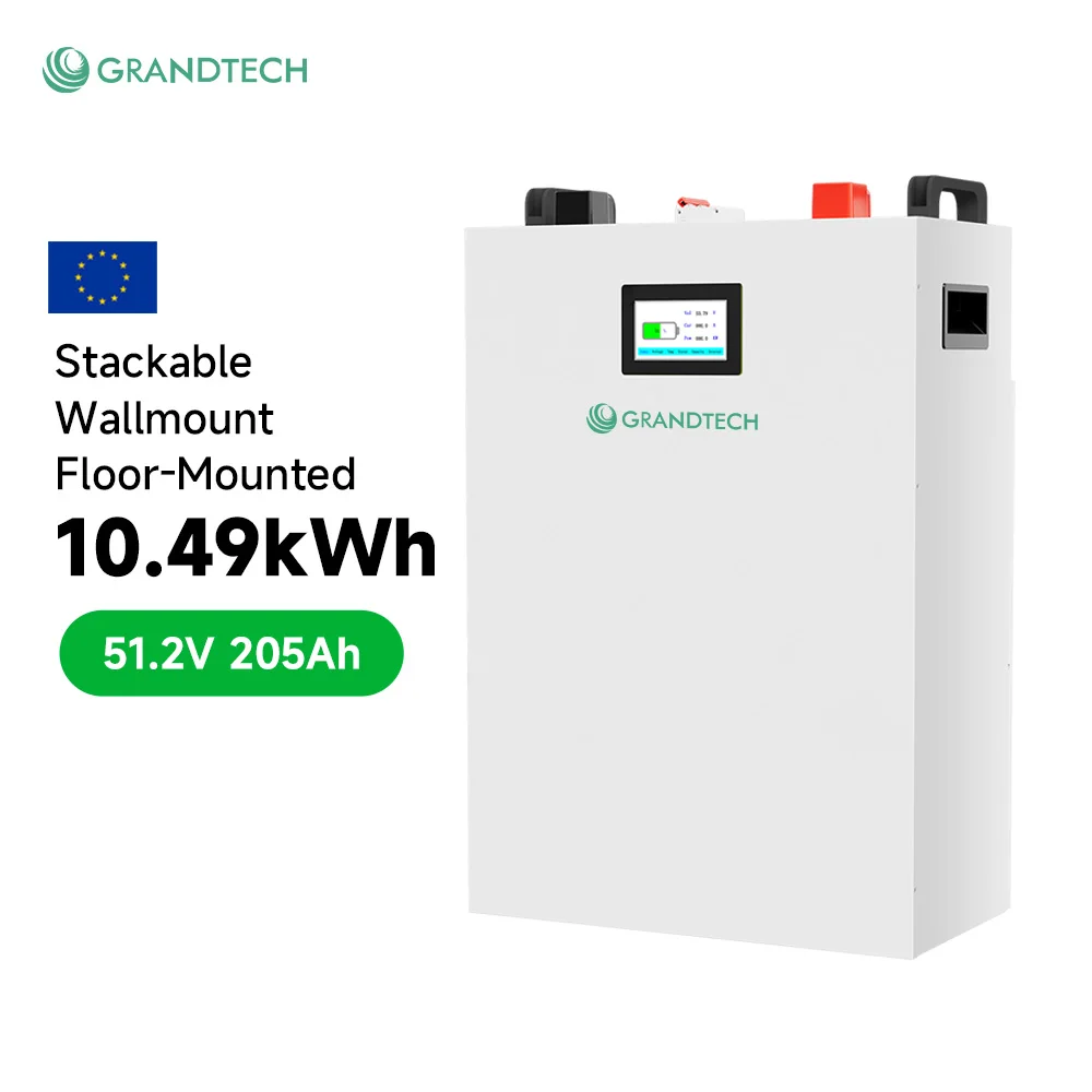 серверна стійка: акумулятор на 10 кВт·год, 51,2 В, 200 А·год, 48 В, LiFePO4, акумулятор для сонячної енергетичної системи, літієвий акумулятор для зберігання сонячної енергії, інтерфейси CAN та RS485