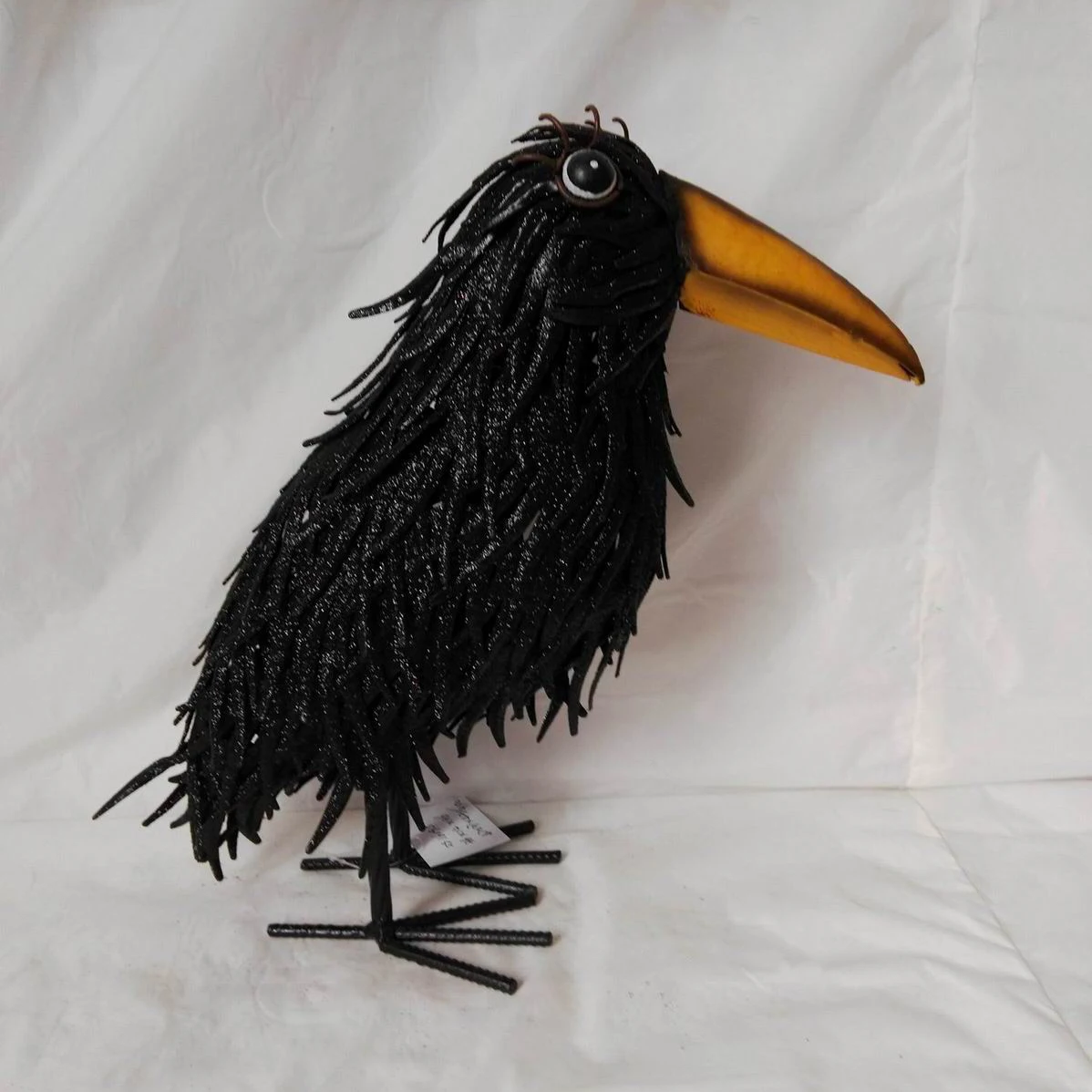 Creative  Bird statue Metal Crow Halloween  iron Crow 