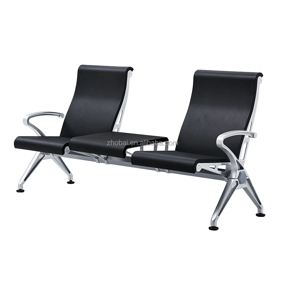 Modern Waiting Room Chairs PU Leather Armrest Multifunction Dining Gym Lobby Conference Reception Guest Seating Clinics Airports 5