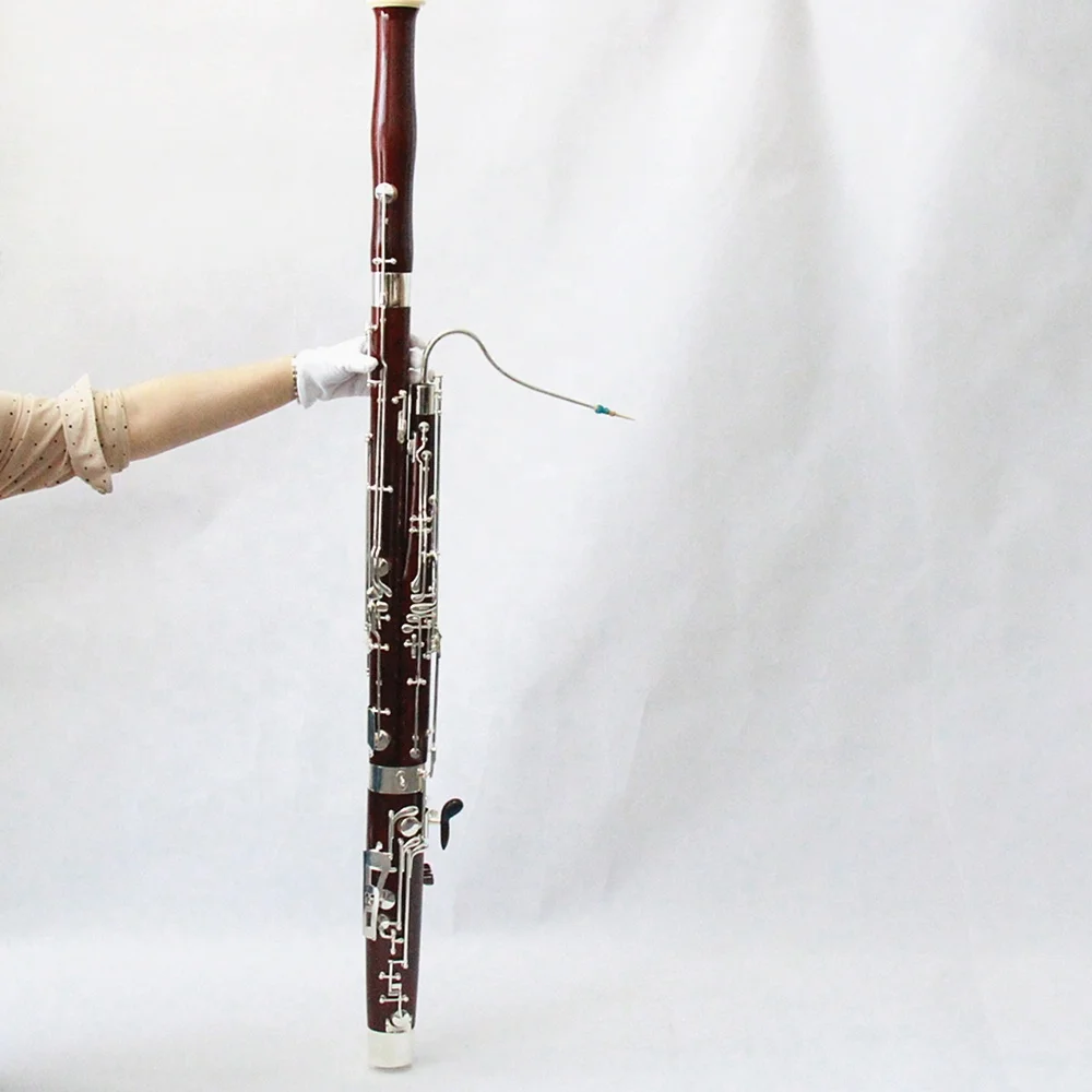 ファゴット タンポ 多数 Affordable Professional Maple Wood Bassoon for Sale - Silver