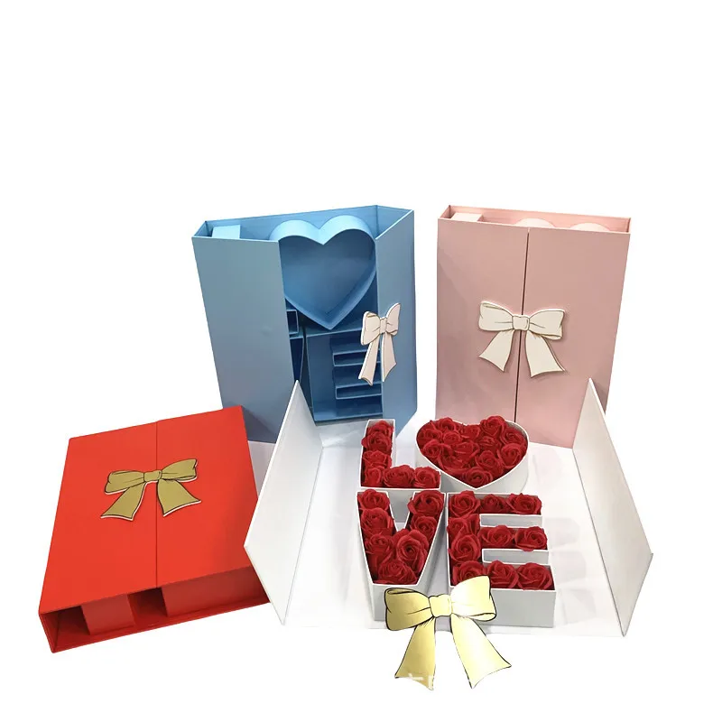 Wholesale Multi Size Custom Printed Cardboard Gift Boxes Treasure Pirate Chest with Metal Lock String Handle