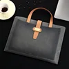 D1011 - Upgraded Document Bag (Laptop Holder) - Gray (Double Layer Storage, Handle Included)