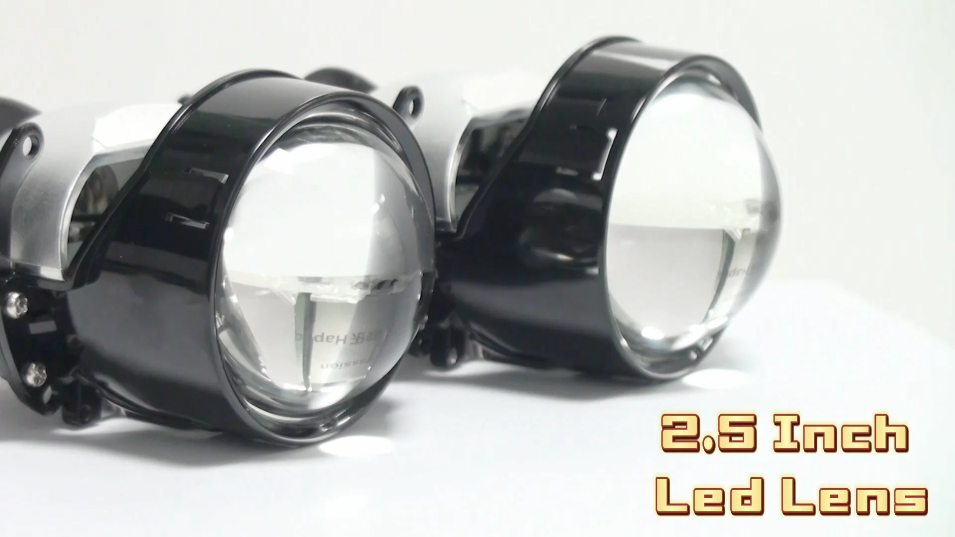 Car Lighting Conversion Kits 12v Mini Led Projector Lens 2.5 Inch Led