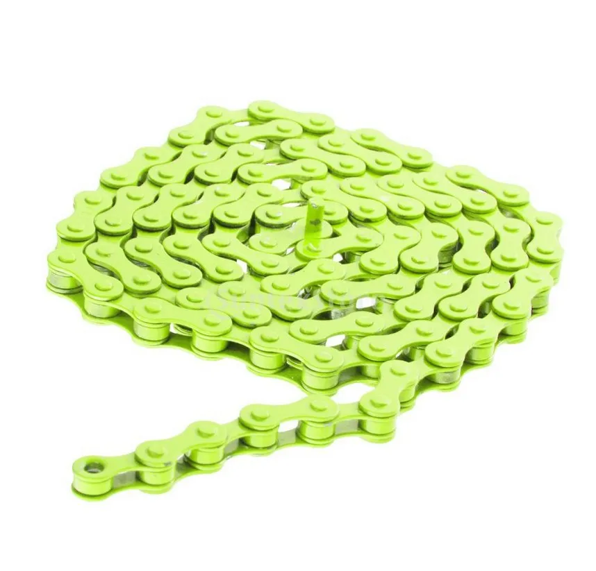 Colorful Single Speed Bike Chains for Fixed Gear & Mountain Bikes