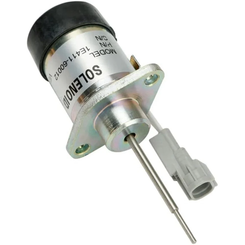 Fuel Stop Solenoid 1E411-60012 for Kubota D722 D902 Z482 Engine 3