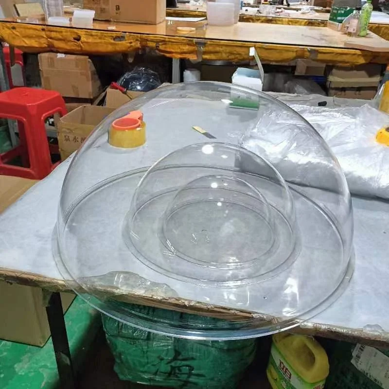 Large Plastic Sphere Globes Display Dome Plexiglass Style Plastic Crafts