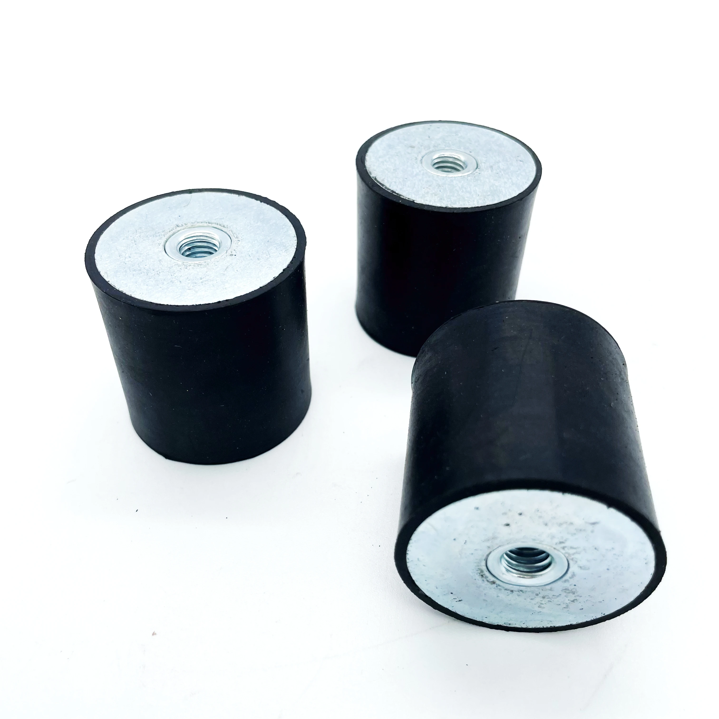 SHQN Вибрационный изолятор Silent Blocks черный NBR DD Type M8 40*40 резиновые амортизаторы с различными