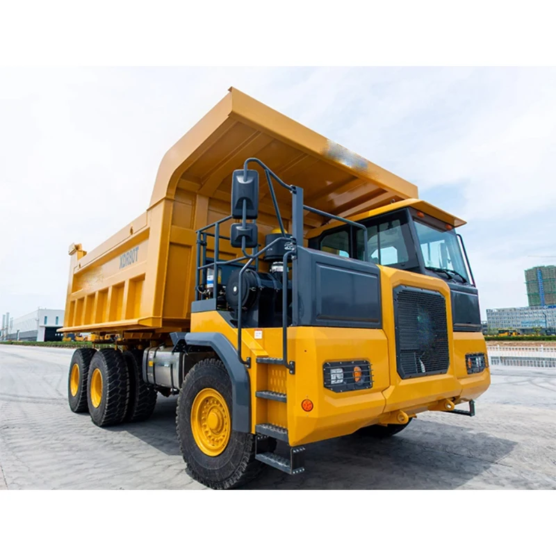 とんみ China 80t Rigid Mining Dump Truck with Reinforced Axle for