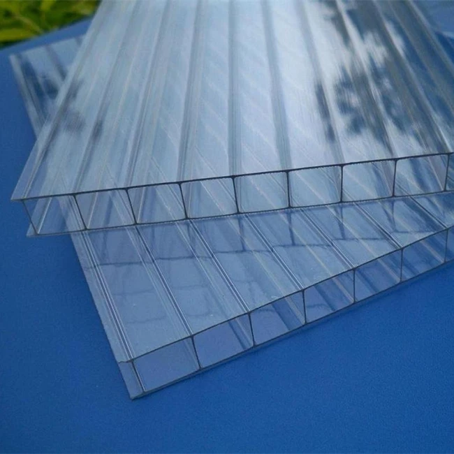 Flexible Clear Twin Wall Polycarbonate Sheets 6mm Roofing Polycarbonate