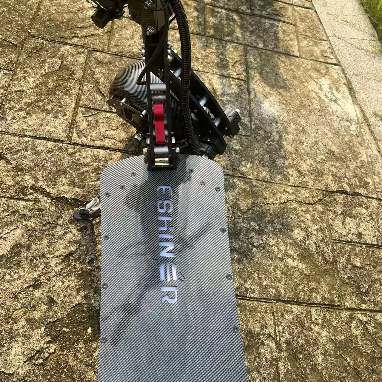 Fast Speed Powerful Acrylic Deck Cover Lights 30ah 40ah 50ah 72v 60v 11 Inch Electric Scooter with Twist Throttle for People