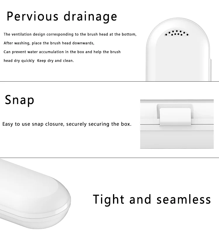 Portable Travel Toothbrush bathroom sets Case Electric Tooth Brush Box Tooth Brush Storage Box for Oral B Phillips Xiaomi details