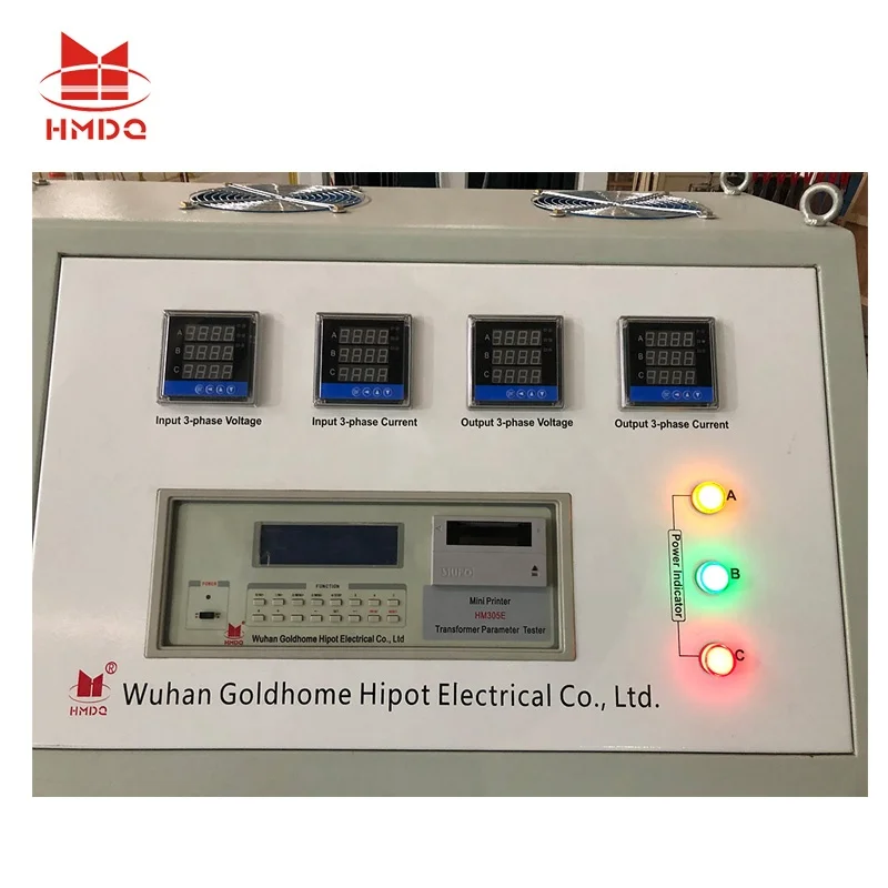 HM5050 Full-automatic Integrated Multifunctional Comprehensive Three Phase Transformer test Bench for Transformer test System