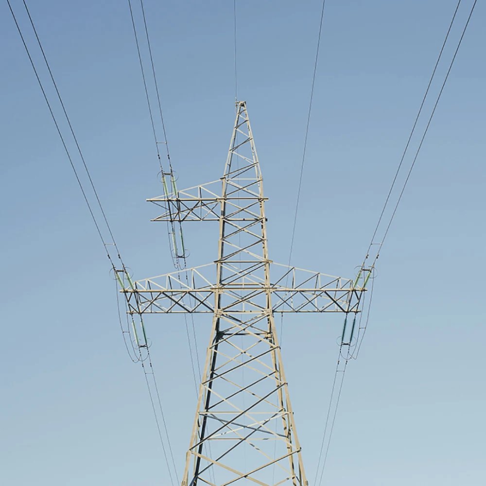 product factory price  steel lattice electric power tower 132kv transmission line tower for power grid transmission line construction-11