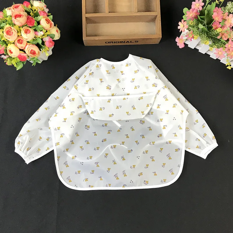 Baberos De Manga Para Bebe Baberos Impermeables Para Comer Y Pintar De 6 A 42 Meses Buy De Manga Larga Bebe Babero Impermeable Para Bebes Nino Babero Product On Alibaba Com