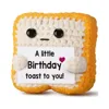 Yellow bread love card