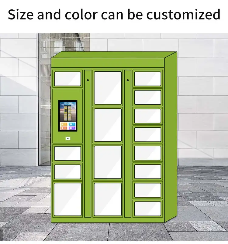 Smart Food Pick up Locker - Double Side Storage Solution