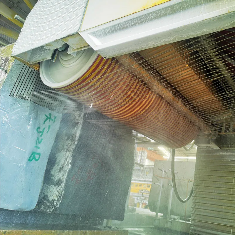 Hualong Machinery Pavoni Structure PLC Digital Control Multiwire Multi-wire Diamond Multi Wire Saw Marble Granite Stone Cuttin