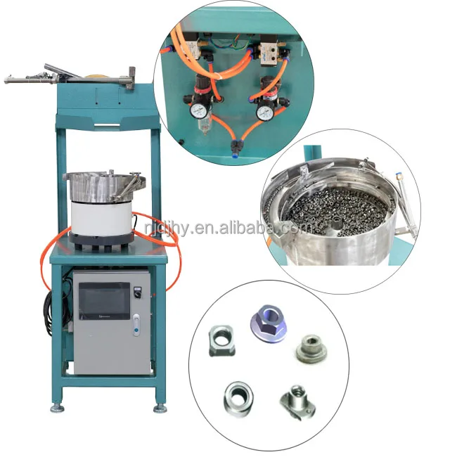 Automatic Nut Feeder For Spot Welding Machine / Spot Welder With Nuts