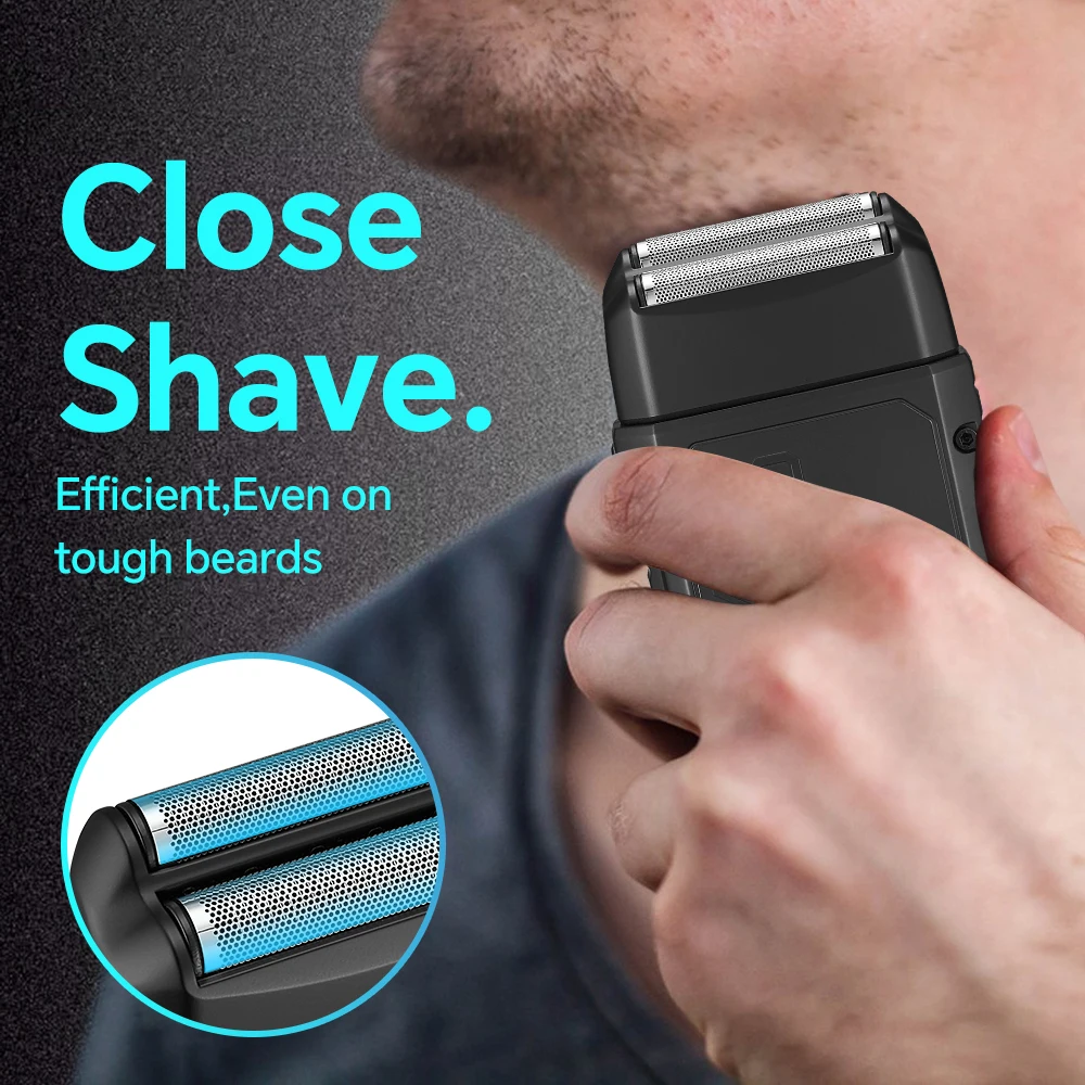 Multifunctional Retro Electric Oil Head Carving Machine USB Hair Salon Special Hair Clipper Electric Shaver Set for RV Use details