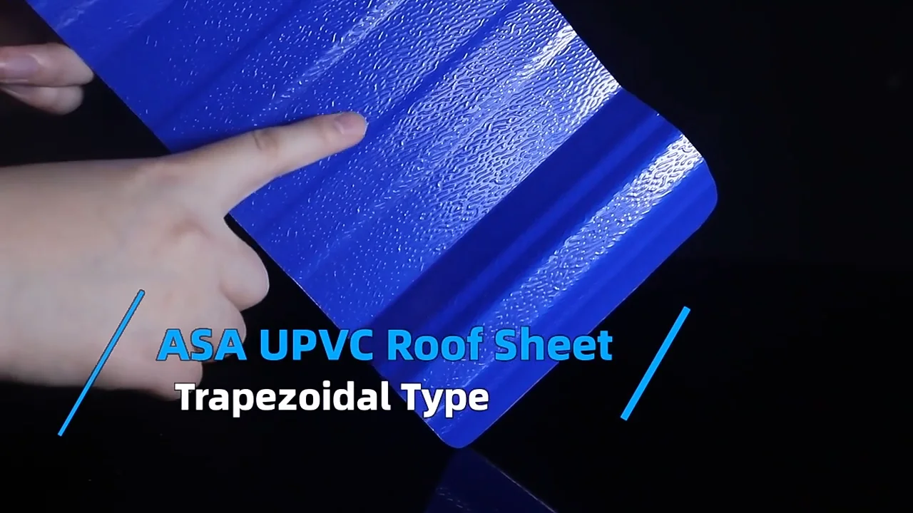 Asa Pvc Fireproof Roof Waterproof Sheet Impact Resistant Anti Uv Chinese Roofing Shingle Tile