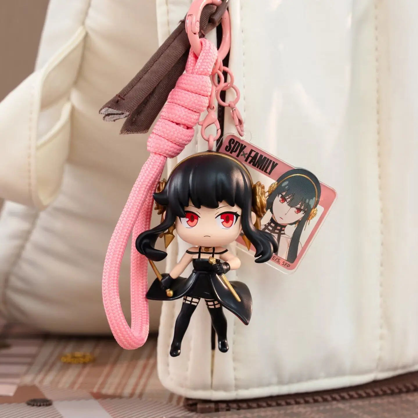 Genuine ZhiWan Spy X Family Chibi Q-Style Charm Blind Box PVC