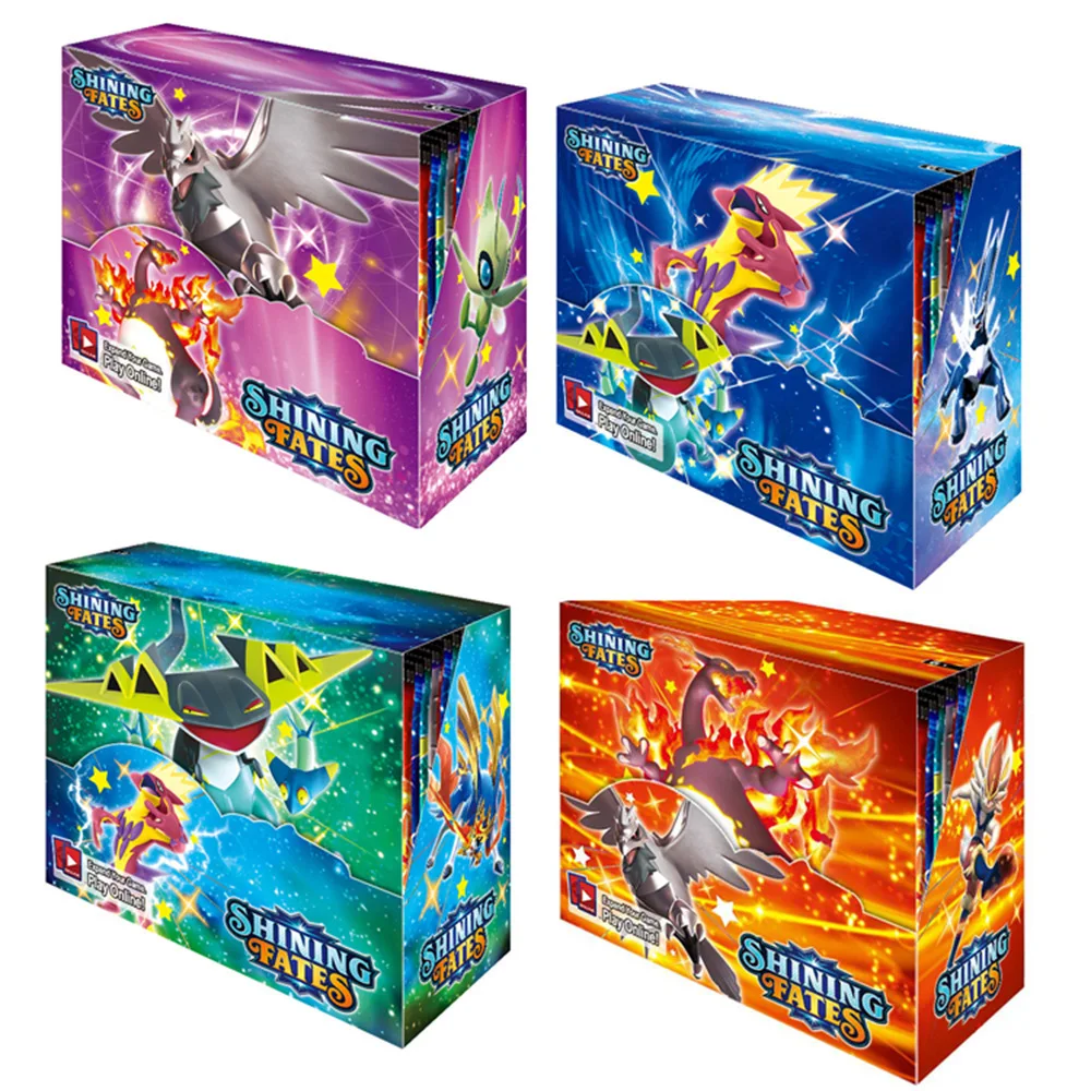 Wholesale High Quality 360pcs/box Pokemon Trading Cards Booster Box Pokemon Playing Gx Cards