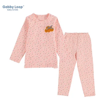 Pijamas autumn Children Clothing Cotton Sleepwear 2 Piece kids sleepwear