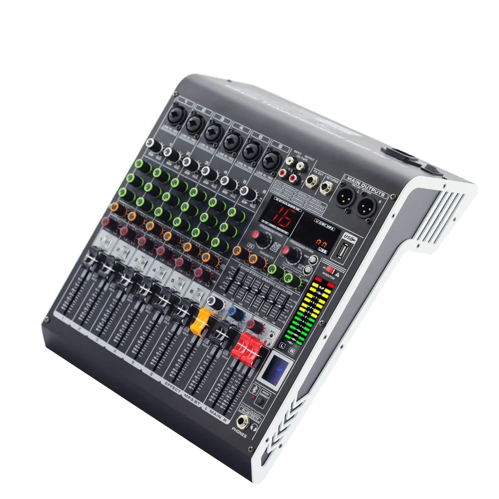 グリーンオーディオ GAX-MC6 プロミキサー 6チャンネル Bluetooth搭載