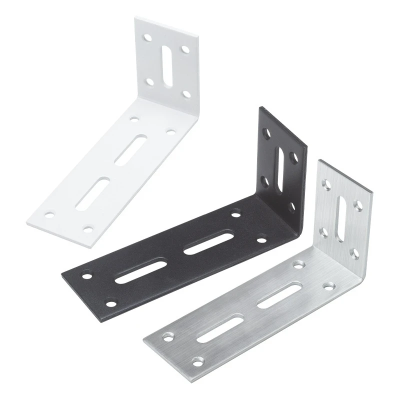 L Shape Fastener Corner Brace Metal Fixed Angle Code 90 Degree Right Angle Holder Bracket For Wood