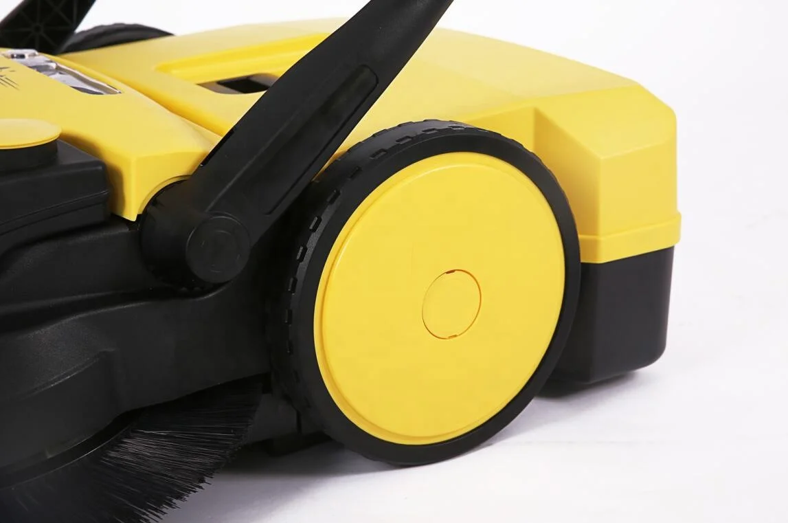 Easy Operation Manual Sweeper Lithium Battery for Home Farm Street Cleaning Hand Push Floor Sweeper
