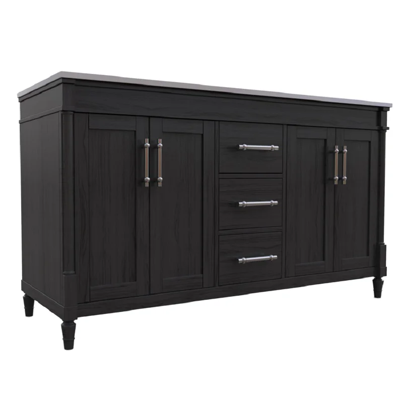 60'' Used Hotel Bathroom Vanity Cabinets