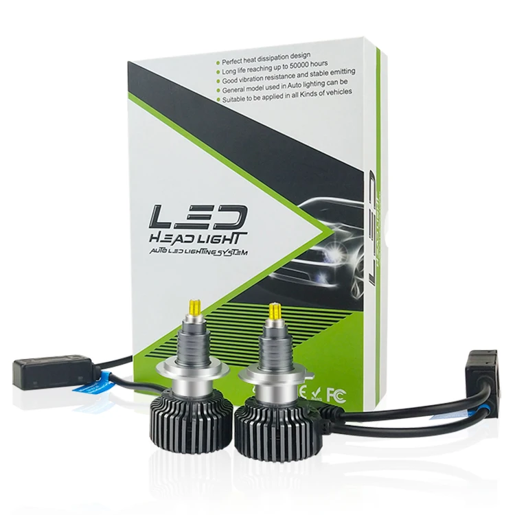 2019 New Auto 360 Mini Truck 4000LM Car LED Headlight Bulb  H1 H7 H3 H8 H11  9005 9006 9007