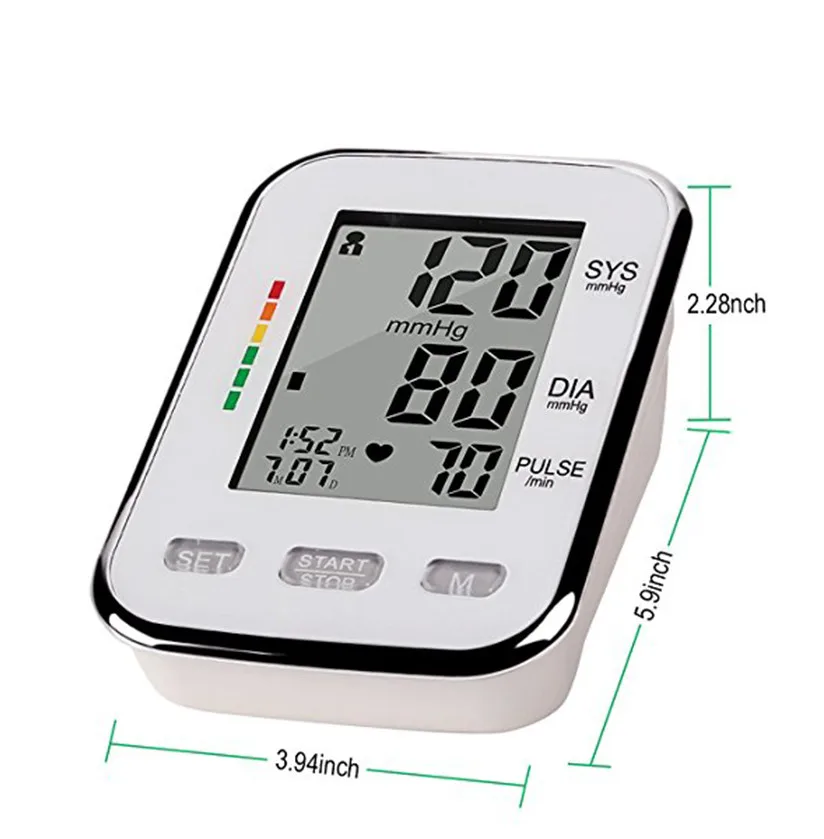 Upper Arm Automatic Digital Blood Pressure Machine DBP-1333