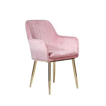 Langfang Chair Rustic Armchair Queen Set In Velvet Pink Cafe Luxury Big White Chairs Yellow Armchairs For Kitchen Nordic