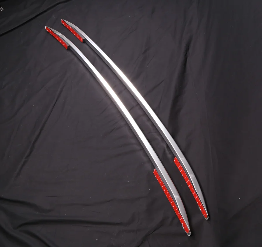 YH-C-026 высококачественный багажник на крышу из алюминиевого сплава боковые рельсы направляющие для V.W Golf 7 Sport