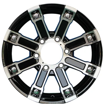 Custom concave high strength 6 holes 16X8 17X9 16X8.0A PCD 6X139.7 ET 0 casting alloy passenger car wheels rims for replace