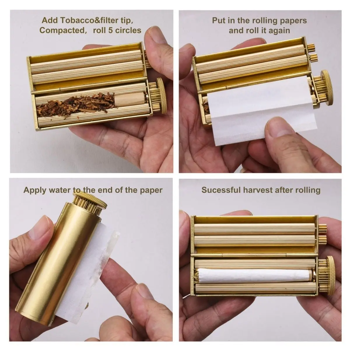 white and gold cigarette pack WHITE CORK 100's Honeyrose Herbal Prop Cigarettes