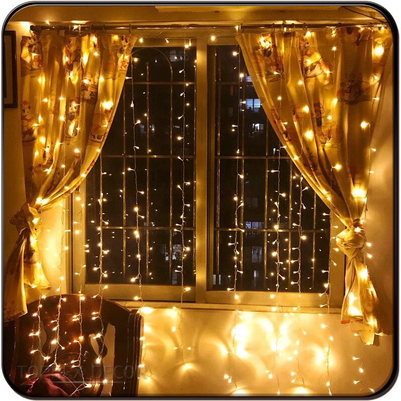 IP65 Waterproof 100 LED String Lights 10 Meter Long Warm White Rubber Fairy Lights for Outdoor Decorative Use for Christmas