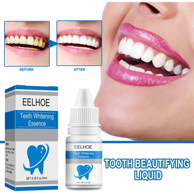 EELHOE Teeth Whitening Essence Cleaner Improve Yellow Teeth Stain Remover to Clean Tooth Stains and Tartar