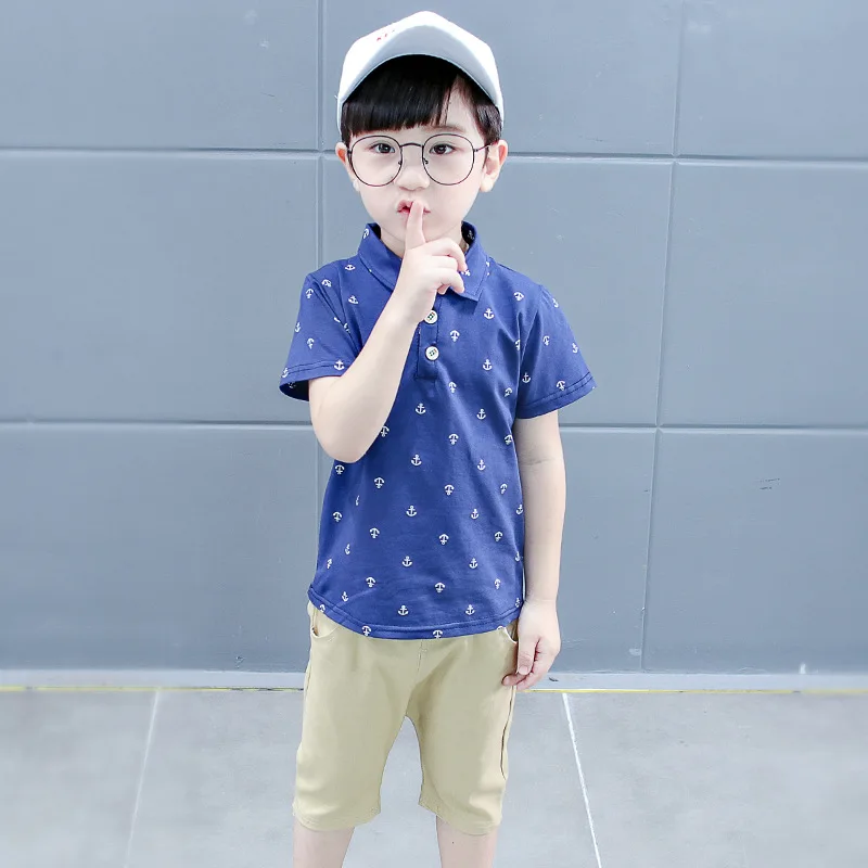 05 Years Old Boys Cotton Polo Shirt Shortsleeved Tshirt Set Buy