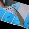 Étiquettes personnalisées pour eau minérale