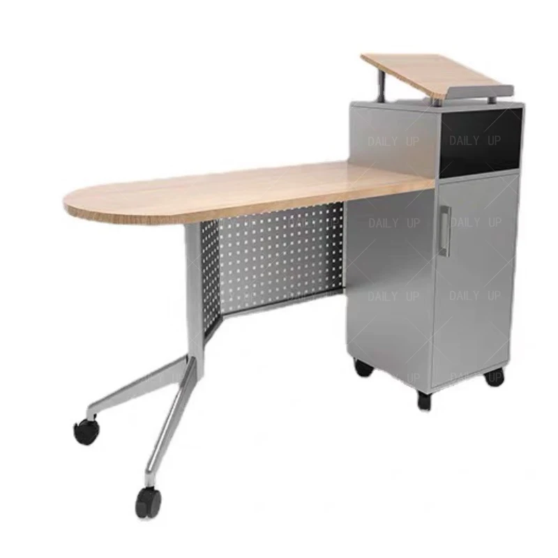 Simple Design School Furniture Teacher Table With Drawers For Staff teacher table and chair