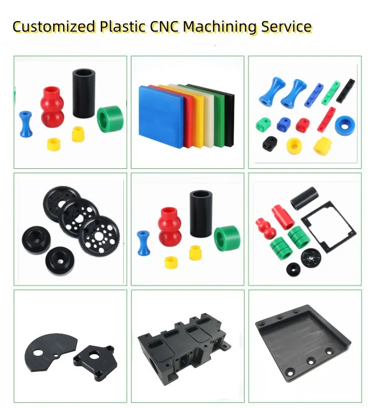 Custom Bearing Retainer Machined Injection Pvc Abs Engineering Hdpe