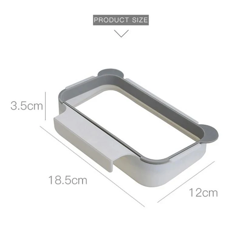 DS1422 Trash Can Bin Garbage Bags Storage Rack Hanging RV Garbage Bag Holder Kitchen Over the Cabinet Plastic Trash Bag Holder