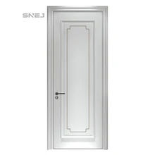 Customized French retro solid wood door paint-free bedroom door white indoor flat soundproof door