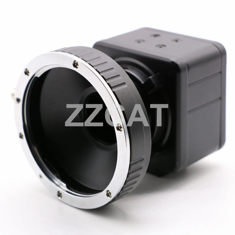 Microscope C Mount DSLR Camera Lens Adapter for Canon EOS EF Nikon F-mount
