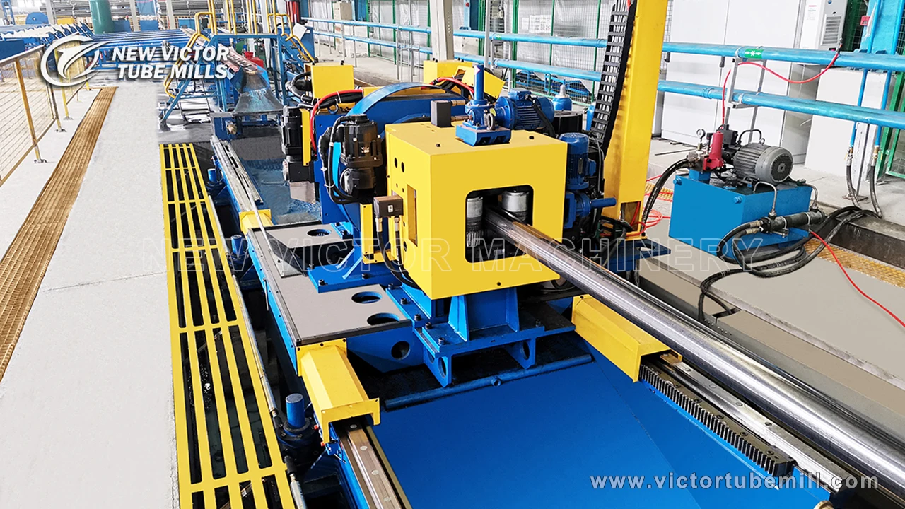 Flying Saw Cut Off Equipment For Steel Pipe / Tube Mill Line Buy Pipe