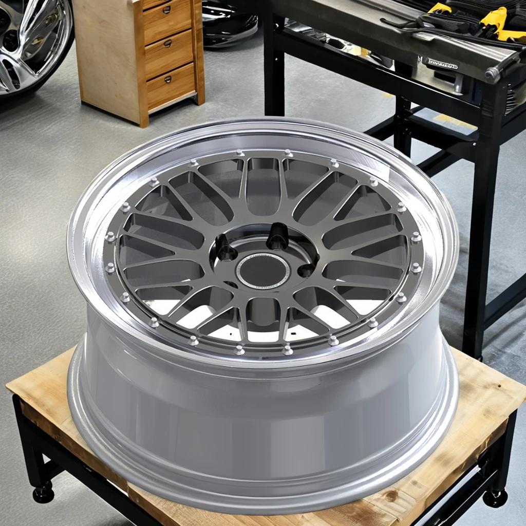 XINLAI Hot Sale 2 Piece Forged Brushed Polished 5x120 5x112 5x114.3 18 19 20 21 22 Inch Wheel for Racing Car Wheel - Image 4